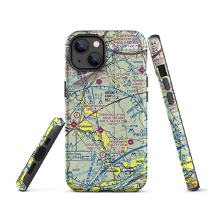 Drewniany-Springmeadow Airport (PA85) VFR Sectional  Tough iPhone Case