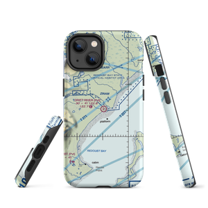 Drift River Airport (DRF) VFR Sectional  Tough iPhone Case
