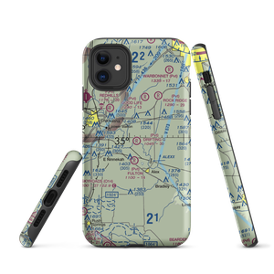 Drifting G Ranch Airport (OK60) VFR Sectional  Tough iPhone Case