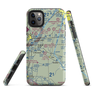 Drifting G Ranch Airport (OK60) VFR Sectional  Tough iPhone Case