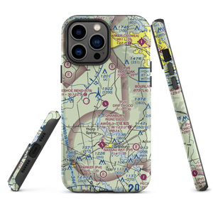 Driftwood Ranch Airport (XA86) VFR Sectional  Tough iPhone Case