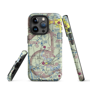 Driftwood Ranch Airport (XA86) VFR Sectional  Tough iPhone Case