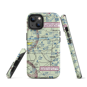 Dripping Springs Farm Airport (6TN9) VFR Sectional  Tough iPhone Case