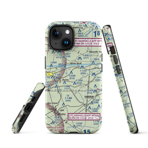 Dripping Springs Farm Airport (6TN9) VFR Sectional  Tough iPhone Case