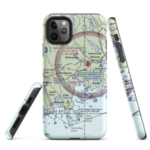 Drisko Airport (05ME) VFR Sectional  Tough iPhone Case