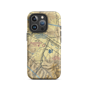 Drummond Airport (M26) VFR Sectional  Tough iPhone Case