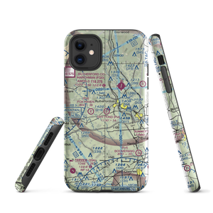 Dry Pond Airport (28NR) VFR Sectional  Tough iPhone Case