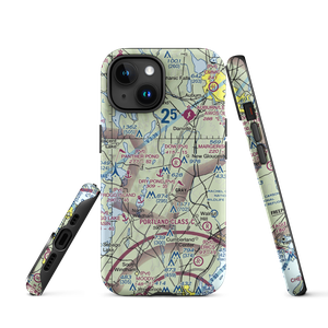 Dry Pond Seaplane Base (ME80) VFR Sectional  Tough iPhone Case