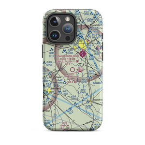 Dry Swamp Airport (1DS) VFR Sectional  Tough iPhone Case