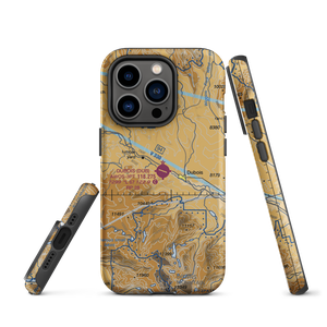 Dubois Municipal Airport (DUB) VFR Sectional  Tough iPhone Case