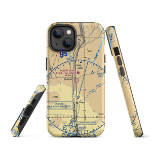 Dubois Municipal Airport (U41) VFR Sectional  Tough iPhone Case