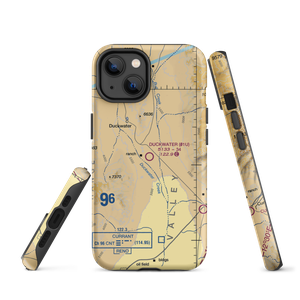 Duckwater Airport (01U) VFR Sectional  Tough iPhone Case