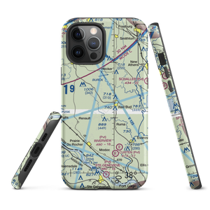 Duclos RLA Restricted Landing Area (91LS) VFR Sectional  Tough iPhone Case