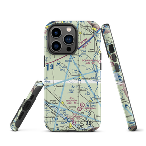 Duclos RLA Restricted Landing Area (91LS) VFR Sectional  Tough iPhone Case