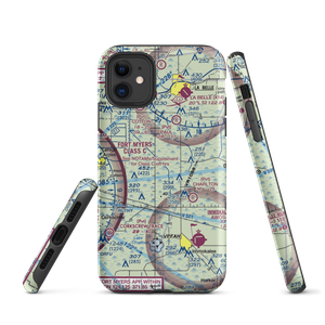 Duda Airstrip (08FA) VFR Sectional  Tough iPhone Case