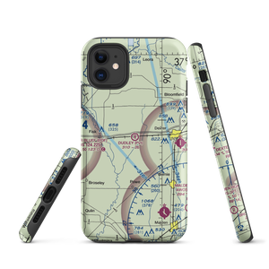 Dudley Airport (MO54) VFR Sectional  Tough iPhone Case