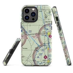 Dudley Airport (MO54) VFR Sectional  Tough iPhone Case
