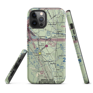 Duflo Airport (NY10) VFR Sectional  Tough iPhone Case