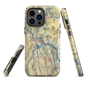 Dug Bar Airport (OR8) VFR Sectional  Tough iPhone Case