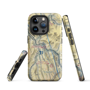 Dug Bar Airport (OR8) VFR Sectional  Tough iPhone Case