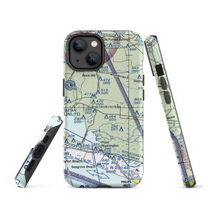 Dugger Field (0FD3) VFR Sectional  Tough iPhone Case