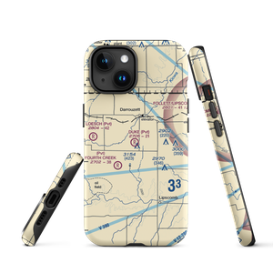 Duke Ranch Airport (TX38) VFR Sectional  Tough iPhone Case