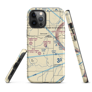 Duke Ranch Airport (TX38) VFR Sectional  Tough iPhone Case