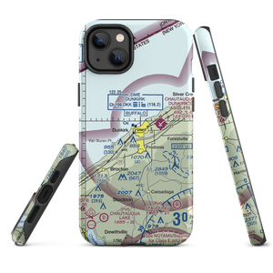 Dunkirk Airport (OVK) VFR Sectional  Tough iPhone Case