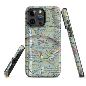 Dunlea Airpark (PN66) VFR Sectional  Tough iPhone Case