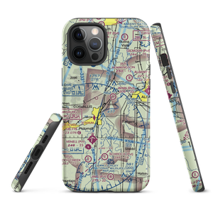 Dunning Vineyards Airport (OG01) VFR Sectional  Tough iPhone Case