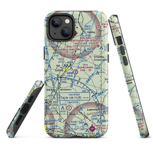 Dunroamin Farms Airport (76NC) VFR Sectional  Tough iPhone Case