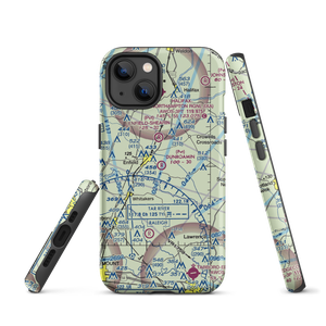 Dunroamin Farms Airport (76NC) VFR Sectional  Tough iPhone Case