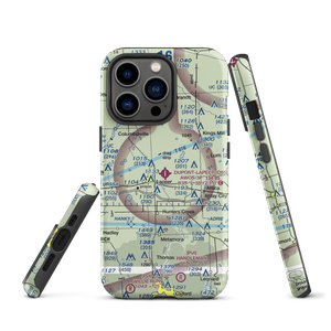 Dupont-Lapeer Airport (D95) VFR Sectional  Tough iPhone Case