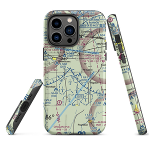 Dupouy Airport (3IN2) VFR Sectional  Tough iPhone Case