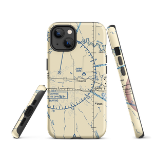 Dupree Municipal Airport (7F2) VFR Sectional  Tough iPhone Case