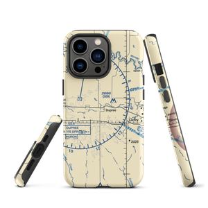 Dupree Municipal Airport (7F2) VFR Sectional  Tough iPhone Case