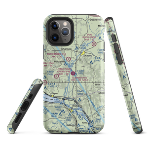 Durand Municipal Airport (WI25) VFR Sectional  Tough iPhone Case