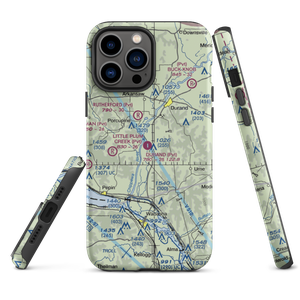 Durand Municipal Airport (WI25) VFR Sectional  Tough iPhone Case