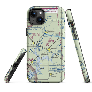 Durbin Airport (85IL) VFR Sectional  Tough iPhone Case