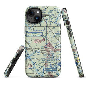Durflinger Airport (IN29) VFR Sectional  Tough iPhone Case