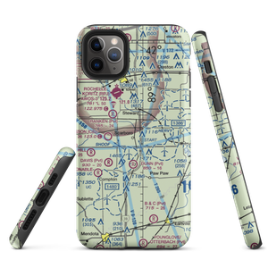 Durin RLA Airport (IL53) VFR Sectional  Tough iPhone Case