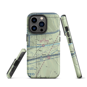 Dusty Wings Field (US-0638) VFR Sectional  Tough iPhone Case