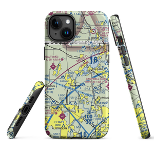 Dutch Creek Seaplane Base (8IL7) VFR Sectional  Tough iPhone Case