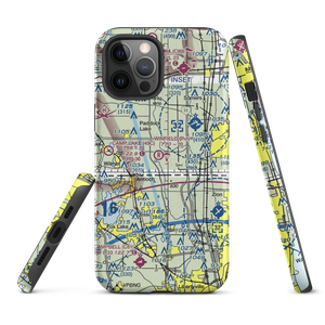 Dutch Gap Airstrip (04WI) VFR Sectional  Tough iPhone Case