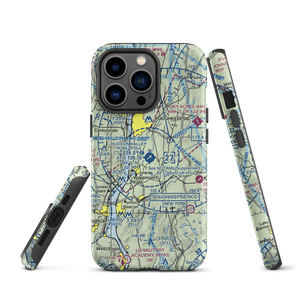 Dutchess County Airport (POU) VFR Sectional  Tough iPhone Case