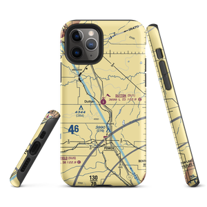 Dutton Airport (5U1) VFR Sectional  Tough iPhone Case