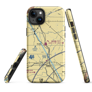 Dutton Airport (5U1) VFR Sectional  Tough iPhone Case