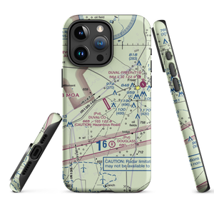 Duval County Ranch Co Airport (28TA) VFR Sectional  Tough iPhone Case