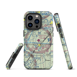 Dwight Airport (DTG) VFR Sectional  Tough iPhone Case