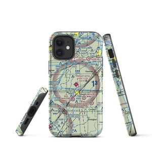 Dwight Airport (DTG) VFR Sectional  Tough iPhone Case